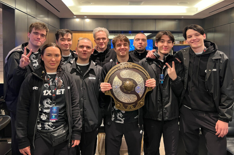 Team Spirit второй раз выиграла чемпионат мира по Dota 2