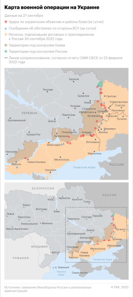 В шестом регионе Украины за ночь прогремели взрывы