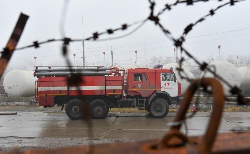 В Курской области загорелась нефтебаза после атаки украинского дрона